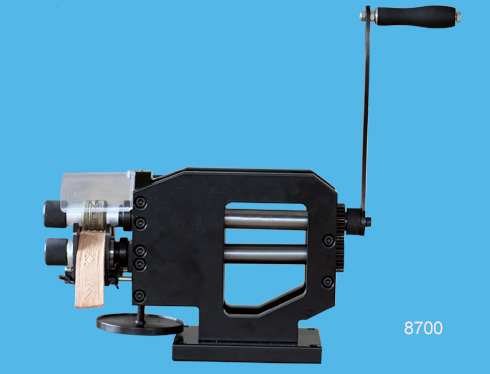 Manual leather embossing machine